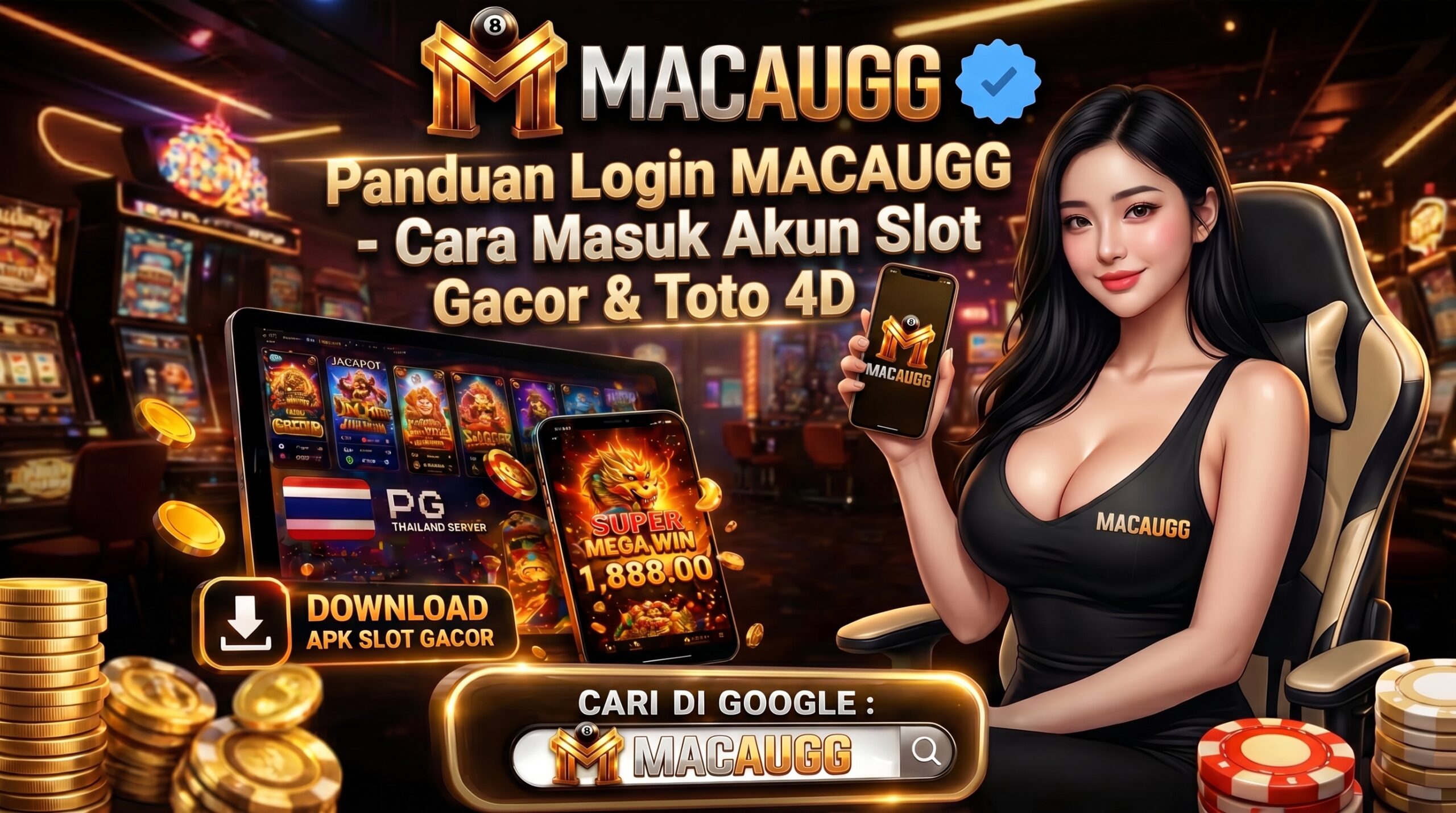 Panduan Login MACAUGG – Cara Masuk Akun Slot Gacor & Toto 4D